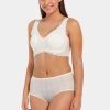 Dream Lace Hipster Panty White Inner Secrets Lingerie