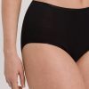 Hanro full brief black closeup Inner Secrets Lingerie