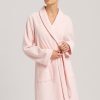 HANRO short robe tender rose Inner Secrets Lingerie