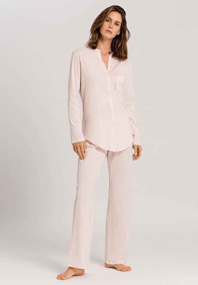 HANRO Long Sleeve Button Front Pajama Inner Secrets Lingerie