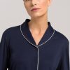 HANRO Long Sleeve Pajama close up Inner Secrets Lingerie