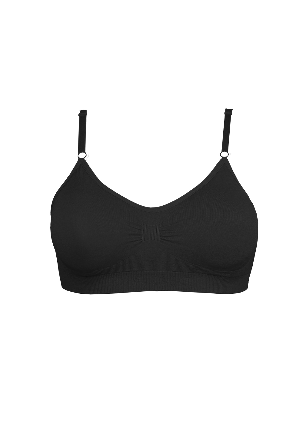 40SPB-Black-Front Inner Secrets Lingerie