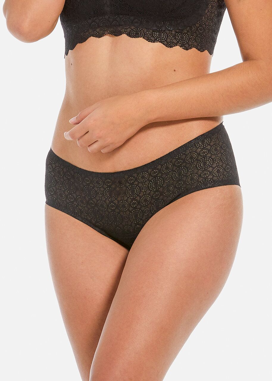 Dream Lace Panty Black Inner Secrets Lingerie