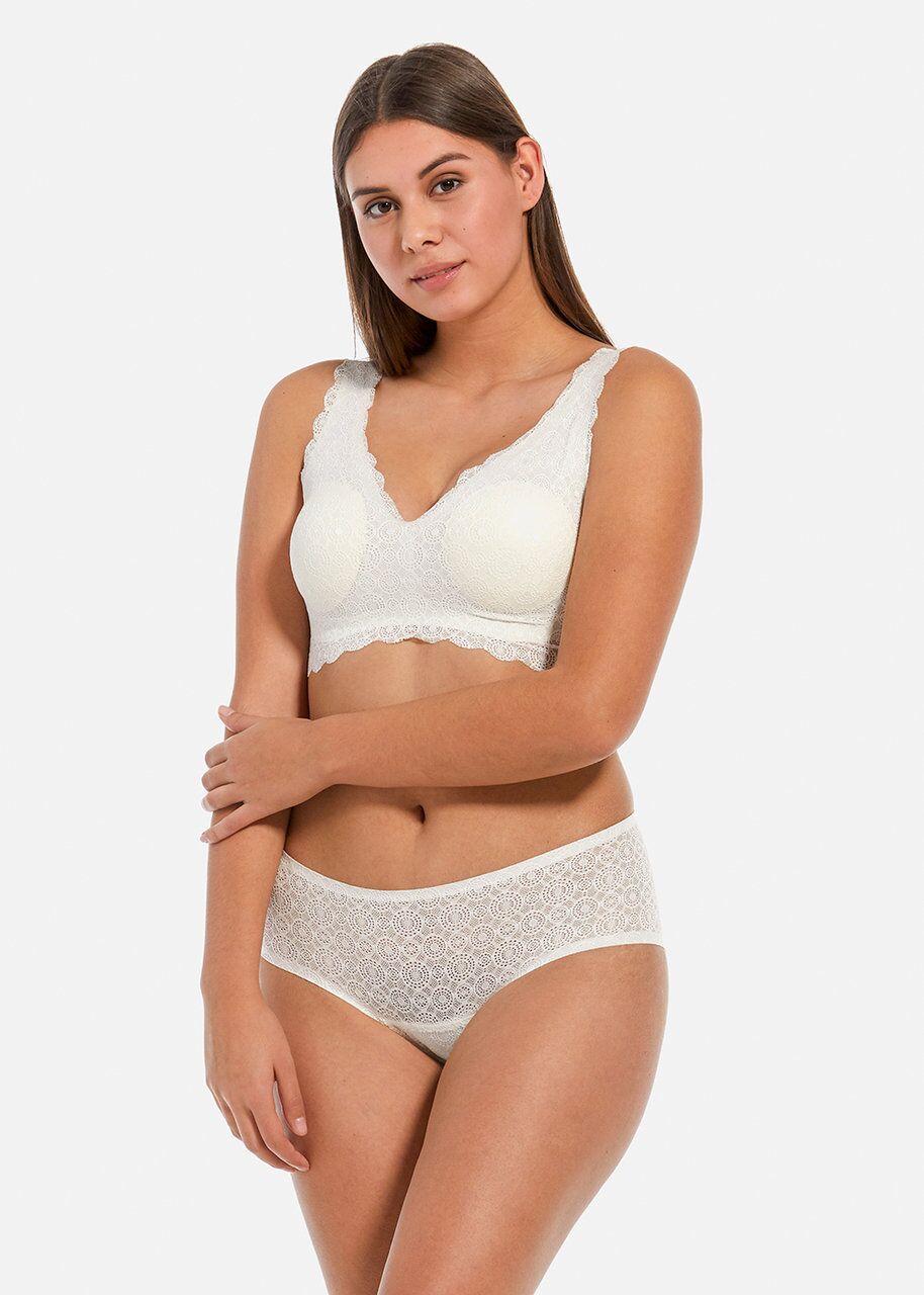 Dream Lace Panty White Inner Secrets Lingerie