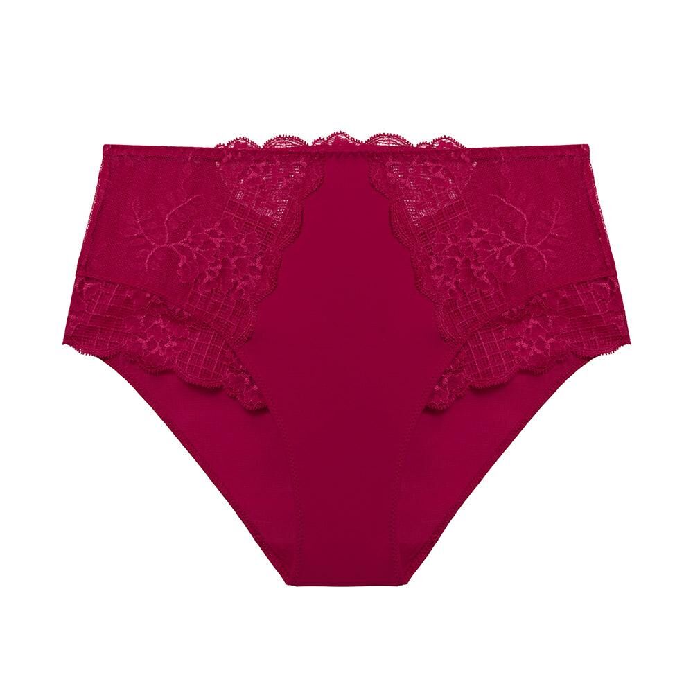 Reve retro brief cranberry Inner Secrets Lingerie