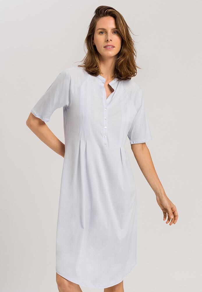 HANRO Shirt Sleeve Button Front Gown Inner Secrets Lingerie