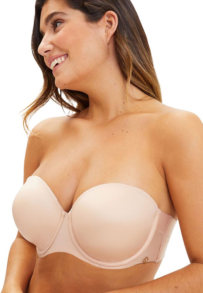 Strapless Bra beige/blush Inner Secrets Lingerie